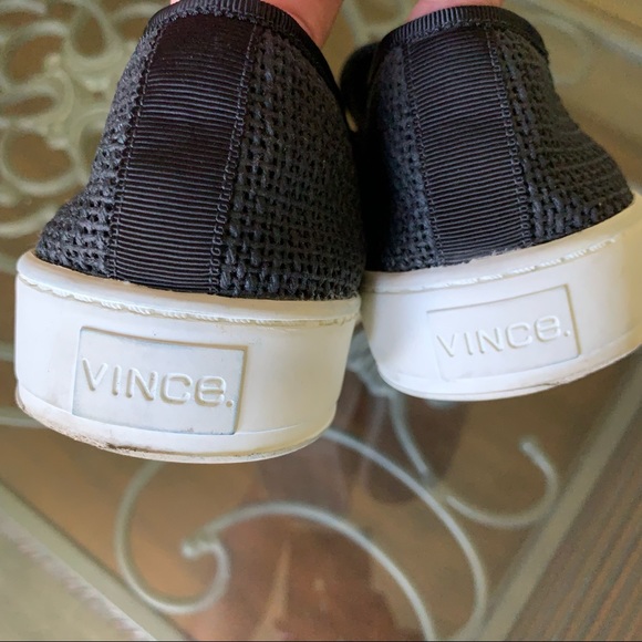 VINCE SLIP ON WOVEN PRESTON SNEAKERS SIZE 8/5 - Picture 4 of 7